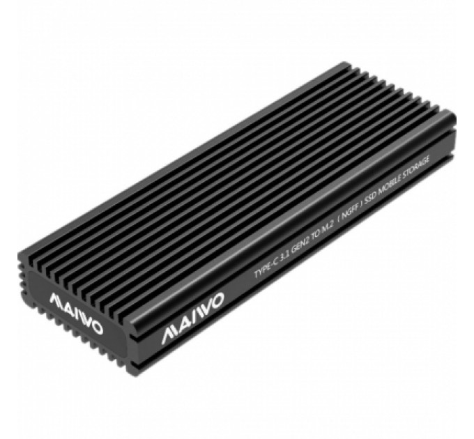 Maiwo Кишеня зовнішня Maiwo M.2 SSD NVMe/SATA combo USB3.1 GEN2 Type-C al. (K1687P2)