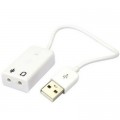 Dynamode Звукова плата Dynamode USB 8(7.1) каналов 3D RTL (USB-SOUND7-WHITE)