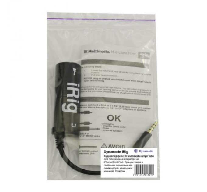 Dynamode Звукова плата Dynamode Dynamode iRig