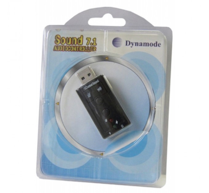 Dynamode Звукова плата Dynamode C-Media 108 USB 8(7.1) каналов 3D RTL (USB-SOUND7)