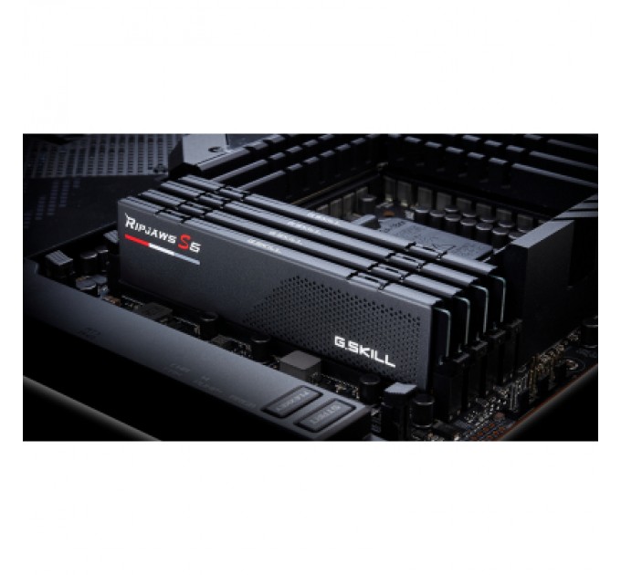 G.Skill Модуль пам'яті для комп'ютера DDR5 32GB (2x16GB) 5600 MHz Ripjaws S5 Black G.Skill (F5-5600J3636C16GX2-RS5K)
