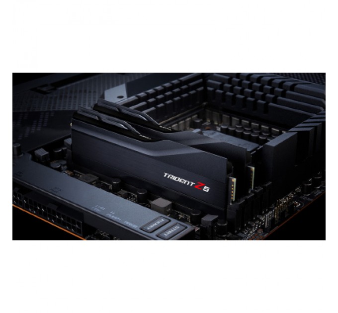 G.Skill Модуль пам'яті для комп'ютера DDR5 32GB (2x16GB) 6000 MHz Trident Z5 Black G.Skill (F5-6000J4040F16GX2-TZ5K)