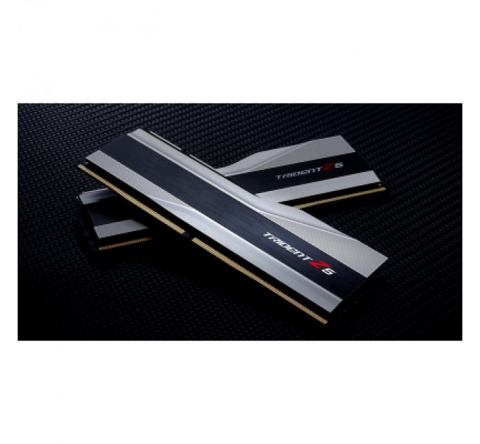 G.Skill Модуль пам'яті для комп'ютера DDR5 32GB (2x16GB) 6000 MHz Trident Z5 Silver G.Skill (F5-6000J3636F16GX2-TZ5S)