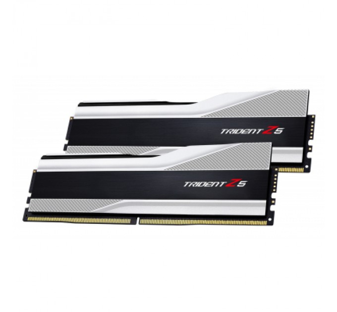 G.Skill Модуль пам'яті для комп'ютера DDR5 32GB (2x16GB) 6000 MHz Trident Z5 Silver G.Skill (F5-6000J3636F16GX2-TZ5S)