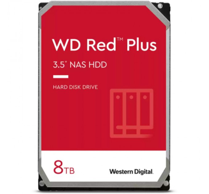 WD Жорсткий диск 3.5" 8TB WD (WD80EFZZ)