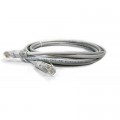 Kingda Патч-корд 3м, UTP, cat.5e, CU, 24AWG, grey Kingda (KD-PAUT3300GY)