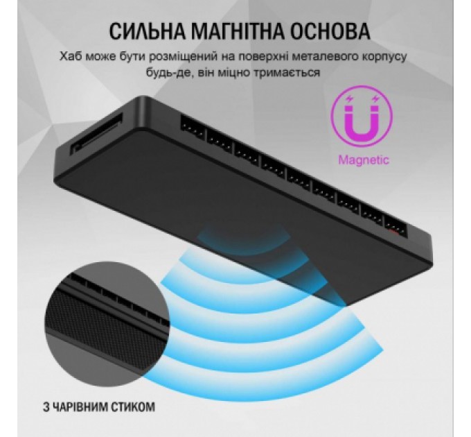 Zezzio Модуль управління підсвічуванням Zezzio 1 to 9 ARGB PWM HUB