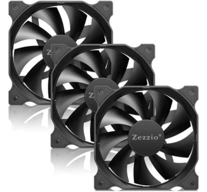 Zezzio Кулер до корпусу Zezzio ZA-120 3 in 1 Kit
