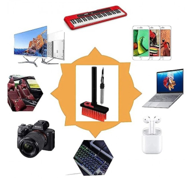 XoKo Універсальний чистячий набір XoKo Clean set 001 Black (XK-CS001-BK)