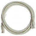 Kingda Патч-корд 2м, UTP, cat.6, CU, 24AWG, grey Kingda (KD-PAUT6200GY)