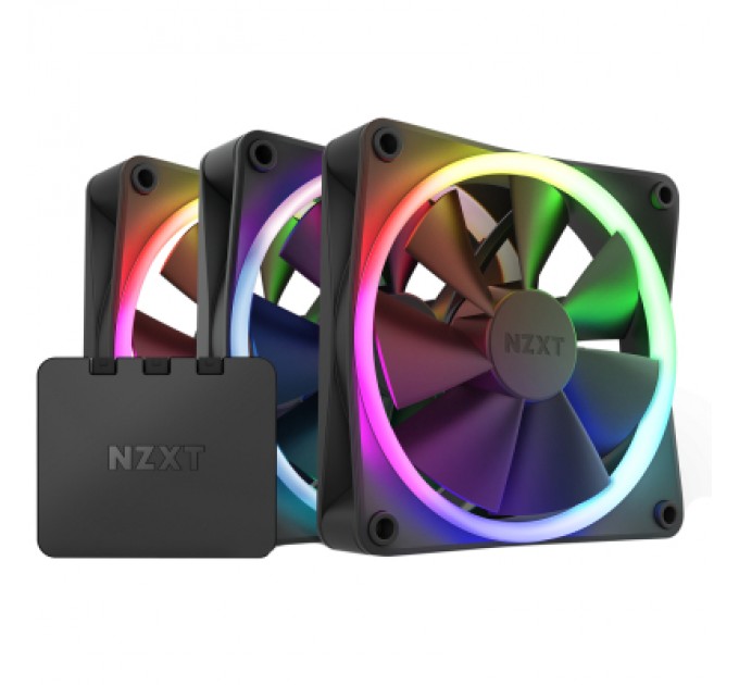 NZXT Кулер до корпусу NZXT F120RGB Triple (Black) (RF-R12TF-B1)