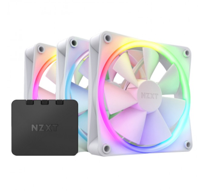 NZXT Кулер до корпусу NZXT F120RGB Triple (White) (RF-R12TF-W1)
