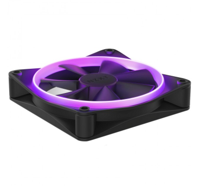 NZXT Кулер до корпусу NZXT F140RGB Single (Black) (RF-R14SF-B1)