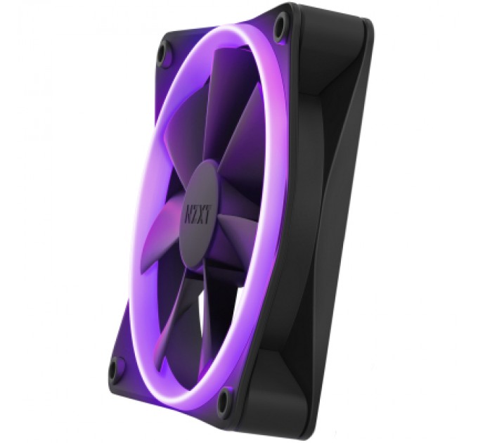 NZXT Кулер до корпусу NZXT F140RGB Single (Black) (RF-R14SF-B1)