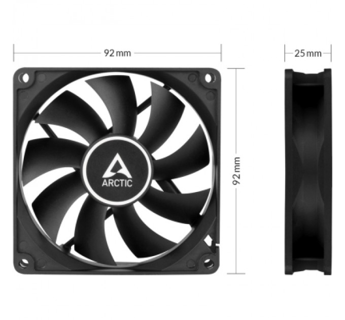 Arctic Кулер до корпусу Arctic F9 PWM PST (ACFAN00214A)