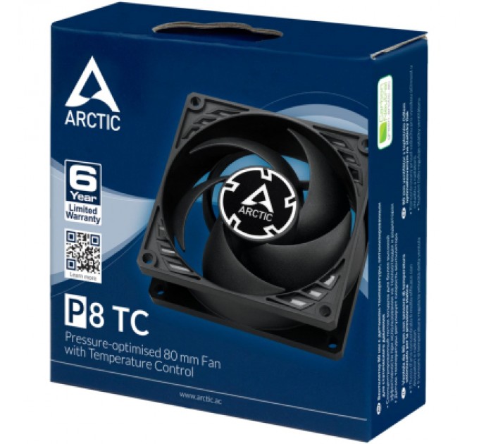 Arctic Кулер до корпусу Arctic P8 TC (ACFAN00140A)