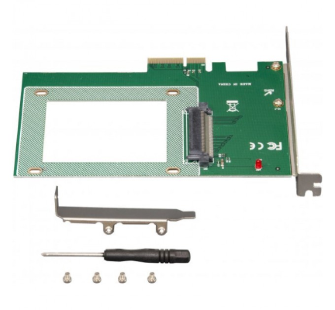 Frime Контролер Frime PCI-E-U.2 SFF8639 (ECF-PCIEtoSSD005.LP)