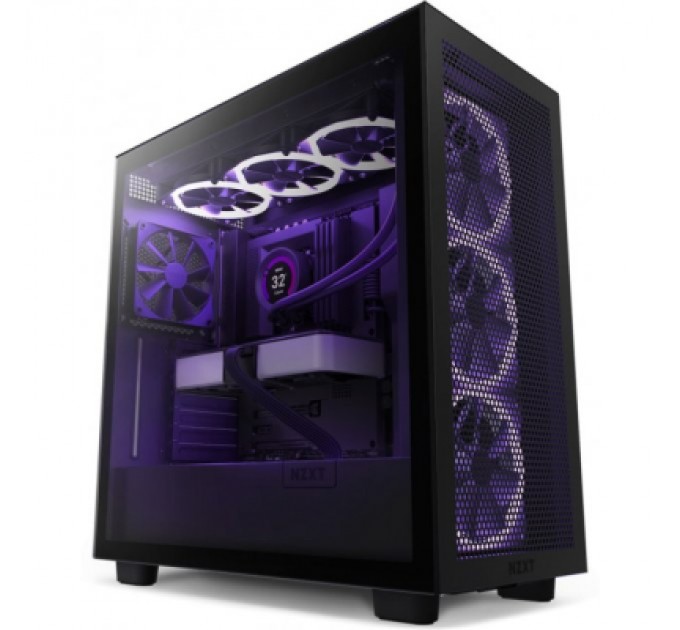 NZXT Корпус NZXT H7 v1 2022 Flow Edition All Black (CM-H71FB-01)