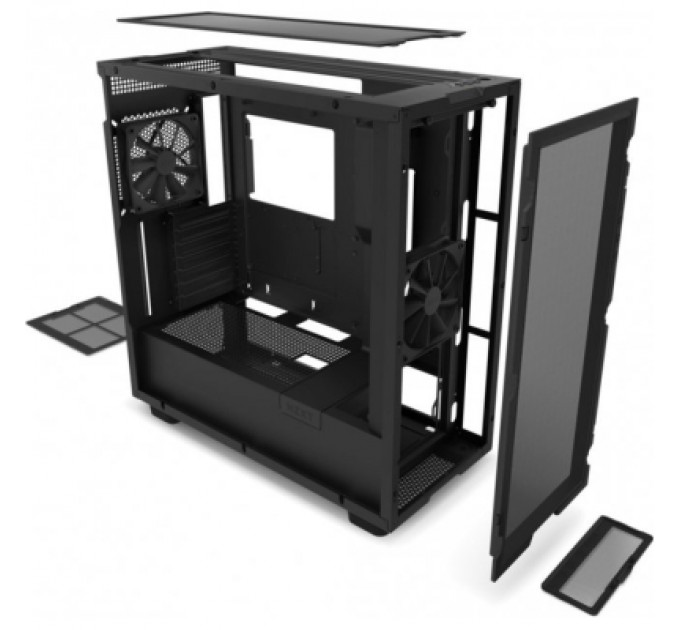 NZXT Корпус NZXT H7 v1 2022 Flow Edition All Black (CM-H71FB-01)