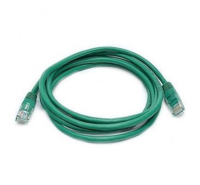 Molex Патч-корд 0.5м, UTP, cat.5e, LSZH, green Molex (PCD-01000-0J)