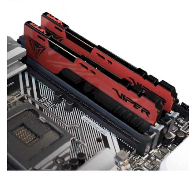 Patriot Модуль пам'яті для комп'ютера DDR4 16GB (2x8GB) 2666 MHz Viper Elite II Patriot (PVE2416G266C6K)