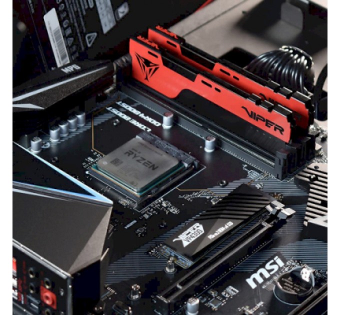 Patriot Модуль пам'яті для комп'ютера DDR4 16GB (2x8GB) 2666 MHz Viper Elite II Patriot (PVE2416G266C6K)