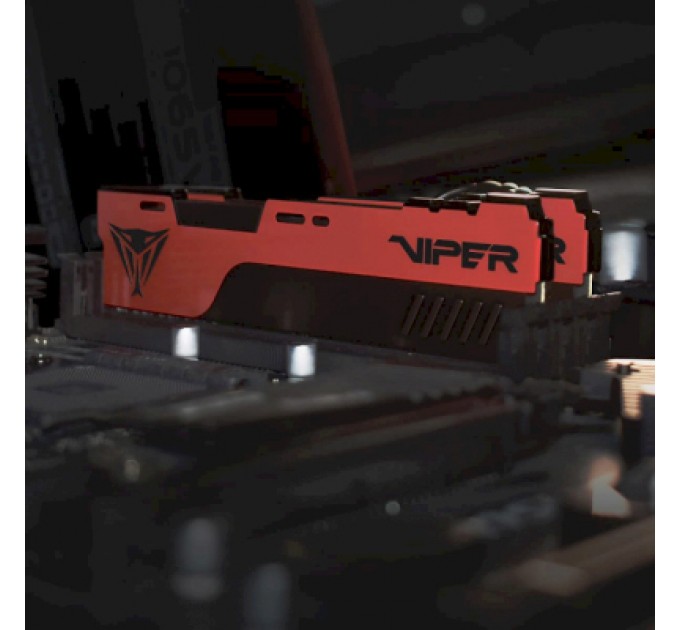 Patriot Модуль пам'яті для комп'ютера DDR4 16GB (2x8GB) 2666 MHz Viper Elite II Patriot (PVE2416G266C6K)