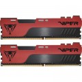 Patriot Модуль пам'яті для комп'ютера DDR4 16GB (2x8GB) 2666 MHz Viper Elite II Patriot (PVE2416G266C6K)