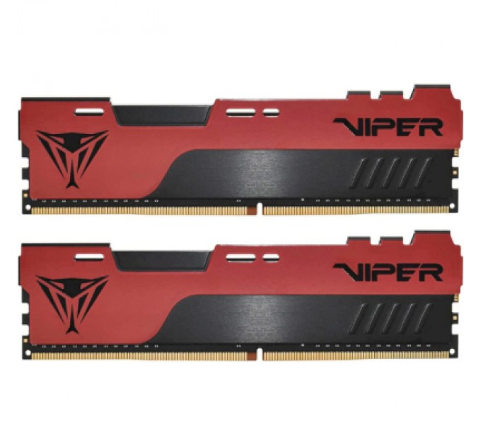 Patriot Модуль пам'яті для комп'ютера DDR4 16GB (2x8GB) 2666 MHz Viper Elite II Patriot (PVE2416G266C6K)