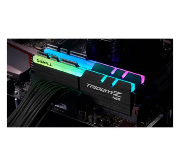 G.Skill Модуль пам'яті для комп'ютера DDR4 32GB (2x16GB) 4000 MHz Trident Z RGB G.Skill (F4-4000C18D-32GTZR)