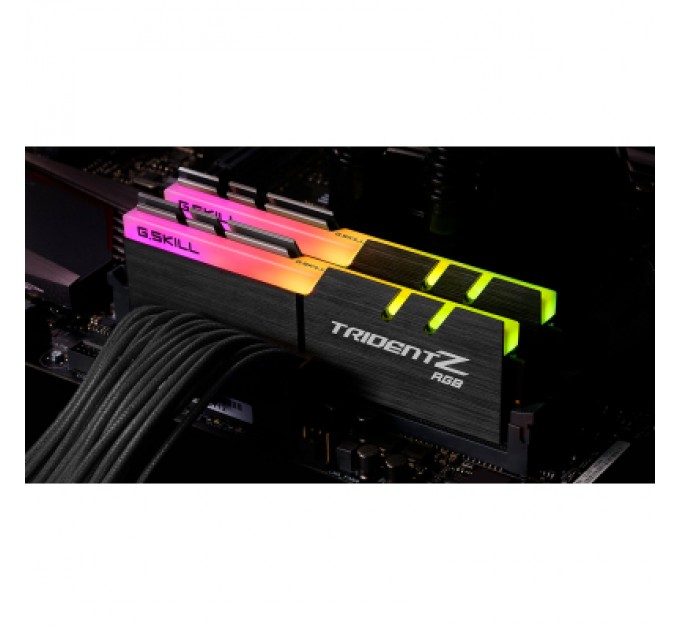 G.Skill Модуль пам'яті для комп'ютера DDR4 32GB (2x16GB) 4000 MHz Trident Z RGB G.Skill (F4-4000C18D-32GTZR)