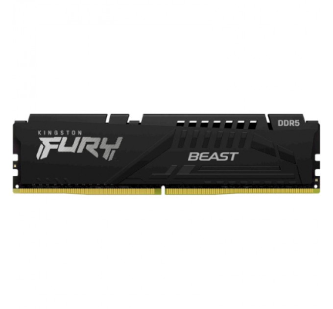 Kingston Модуль пам'яті для комп'ютера DDR5 32GB (2x16GB) 6000 MHz Beast AM5 Black Kingston Fury (ex.HyperX) (KF560C36BBEK2-32)