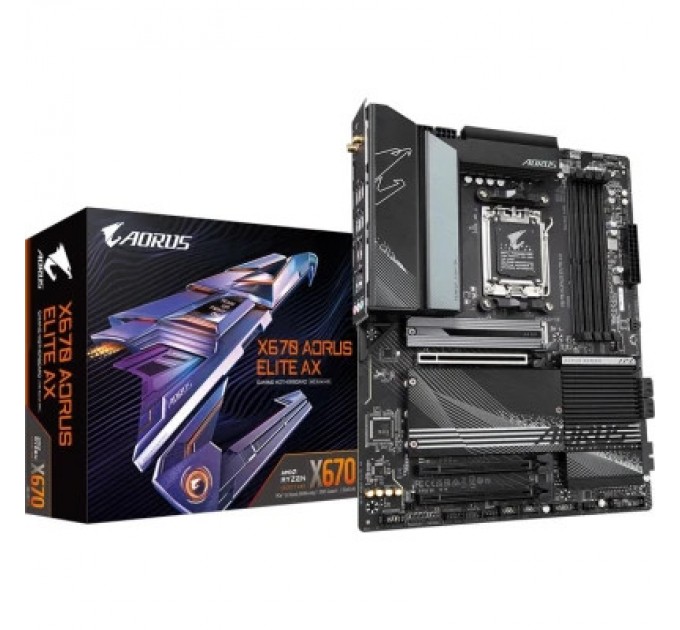 GIGABYTE Материнська плата GIGABYTE X670 AORUS ELITE AX