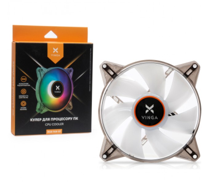 Vinga Кулер до корпусу Vinga RGB fan-07