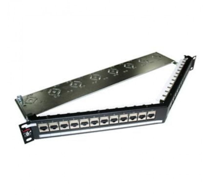 Molex Патч-панель 19" кутова 24xRJ-45 STP cat.6A, DG+, 1U Molex (PID-00218)