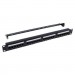 Kingda Патч-панель 19" 24xRJ-45 UTP cat.5e, 1U, with cable organizer Kingda (KD-PP07-UTP-C5e-24P)