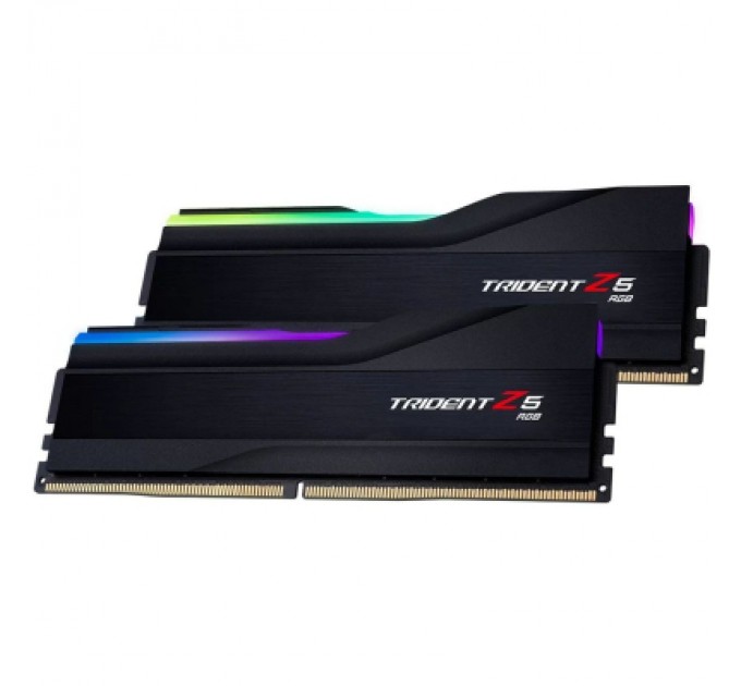 G.Skill Модуль пам'яті для комп'ютера DDR5 32GB (2x16GB) 6800 Trident Z5 RGB Black G.Skill (F5-6800J3445G16GX2-TZ5RK)