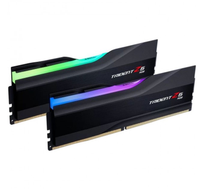 G.Skill Модуль пам'яті для комп'ютера DDR5 32GB (2x16GB) 6800 Trident Z5 RGB Black G.Skill (F5-6800J3445G16GX2-TZ5RK)