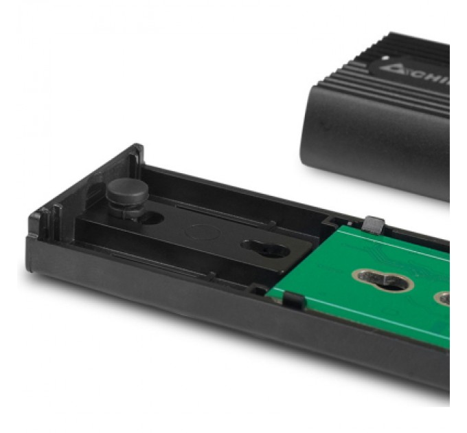 Chieftec Кишеня зовнішня Chieftec USB 3.2 Gen2 Type-C M.2 PCIe NVMe/SATA SSD (CEB-M2C-TL)