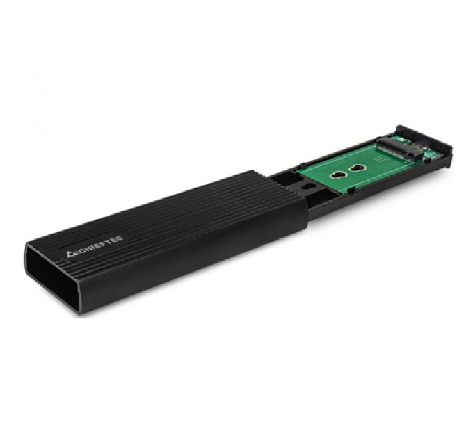 Chieftec Кишеня зовнішня Chieftec USB 3.2 Gen2 Type-C M.2 PCIe NVMe/SATA SSD (CEB-M2C-TL)