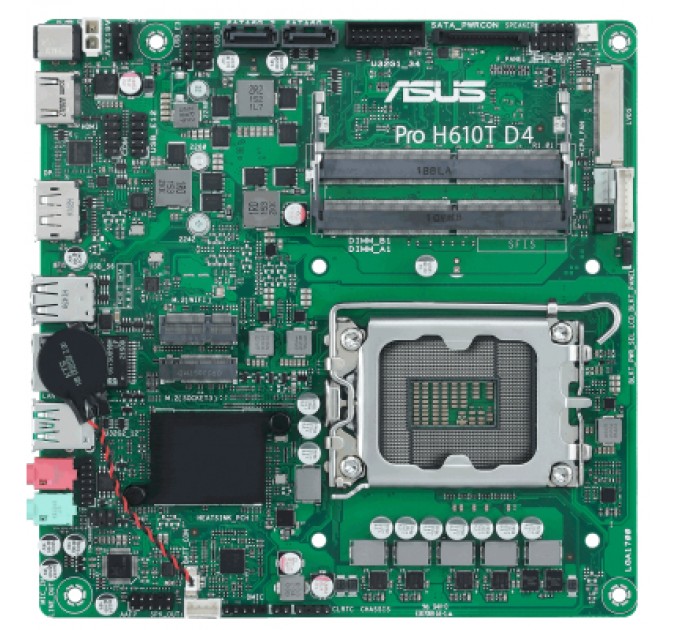 ASUS Материнська плата ASUS PRO H610T D4-CSM