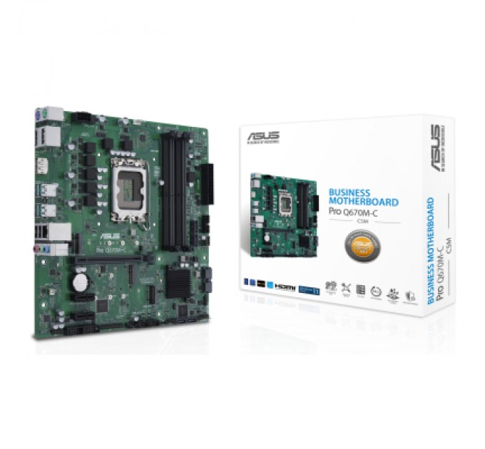 ASUS Материнська плата ASUS PRO Q670M-C-CSM