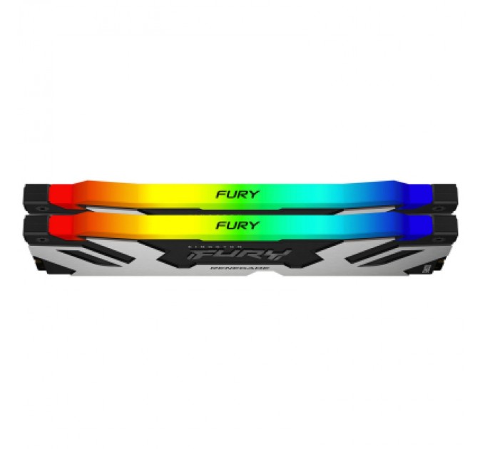 Kingston Fury (ex.HyperX) Модуль пам'яті для комп'ютера DDR5 32GB (2x16GB) 6000 MHz FURY Renegade RGB Kingston Fury (ex.HyperX) (KF560C32RSAK2-32)