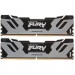 Kingston Fury (ex.HyperX) Модуль пам'яті для комп'ютера DDR5 32GB (2x16GB) 6000 MHz FURY Renegade Silver Kingston Fury (ex.HyperX) (KF560C32RSK2-32)