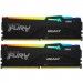 Kingston Fury (ex.HyperX) Модуль пам'яті для комп'ютера DDR5 16GB (2x8GB) 4800 MHz FURY Beast RGB Kingston Fury (ex.HyperX) (KF548C38BBAK2-16)