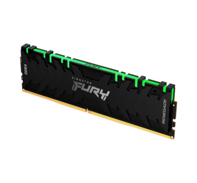 Kingston Fury (ex.HyperX) Модуль пам'яті для комп'ютера DDR4 16GB (2x8GB) 4600 MHz FURY Renegade RGB Black Kingston Fury (ex.HyperX) (KF446C19RBAK2/16)