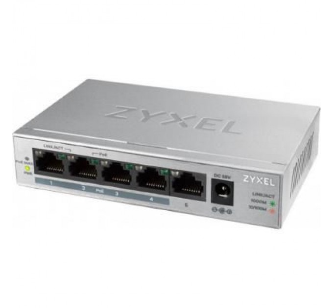 ZyXel Комутатор мережевий ZyXel GS1005HP-EU0101F