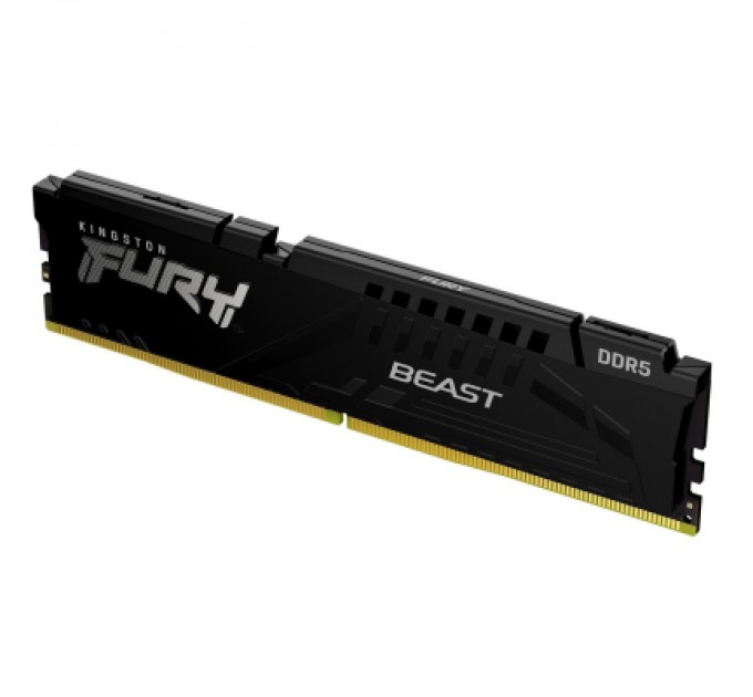 Kingston Fury (ex.HyperX) Модуль пам'яті для комп'ютера DDR5 32GB 4800 MHz Beast Black Kingston Fury (ex.HyperX) (KF548C38BB-32)
