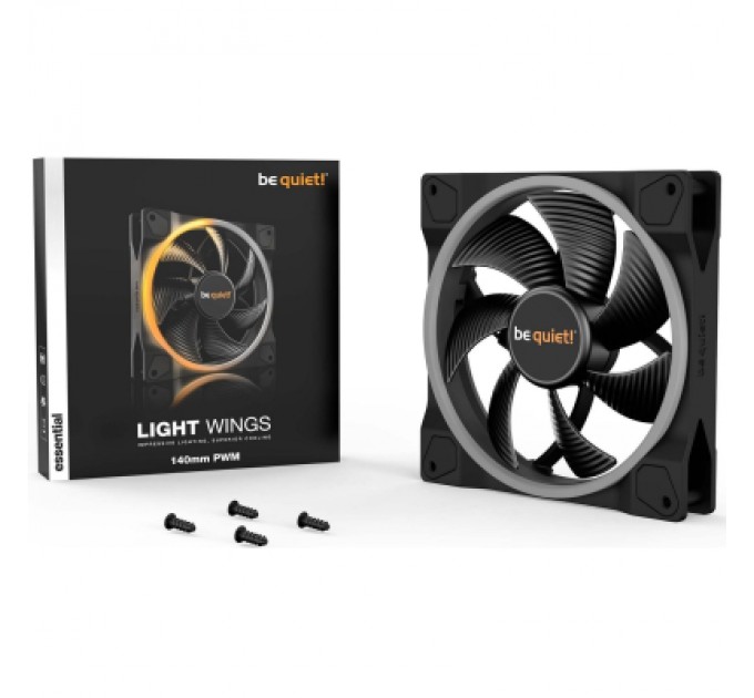 Be quiet! Кулер до корпусу Be quiet! Light Wings 140mm PWM (BL074)