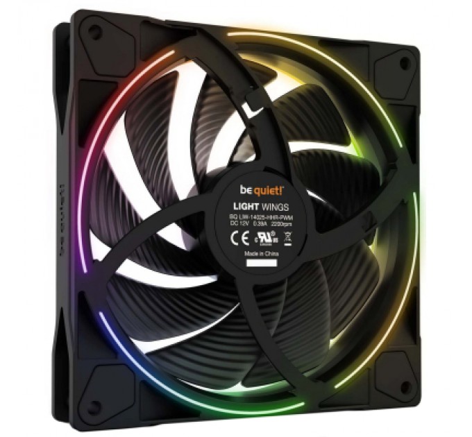 Be quiet! Кулер до корпусу Be quiet! Light Wings 140mm PWM high-speed 3 pcs (BL079)